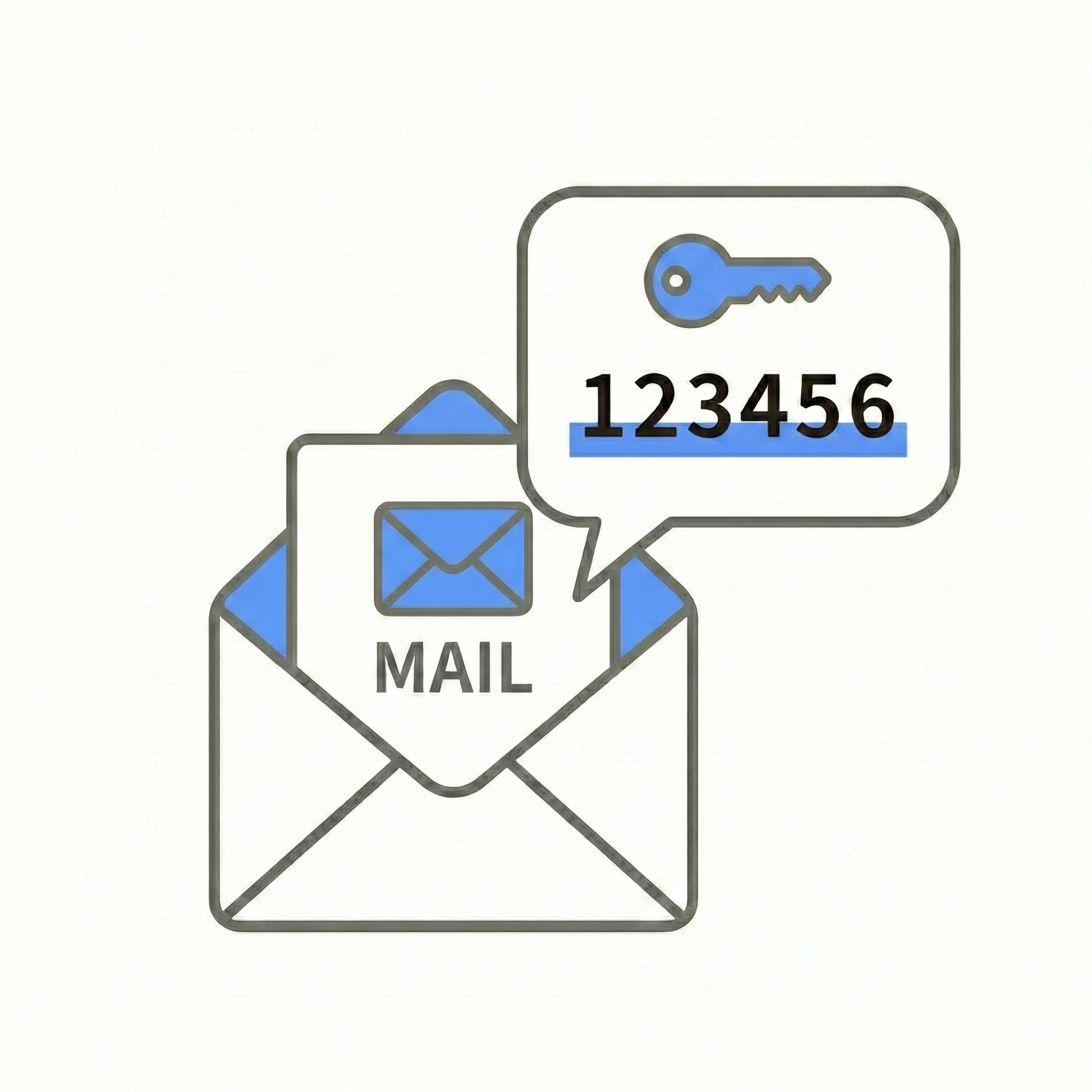 メール認証コード画像